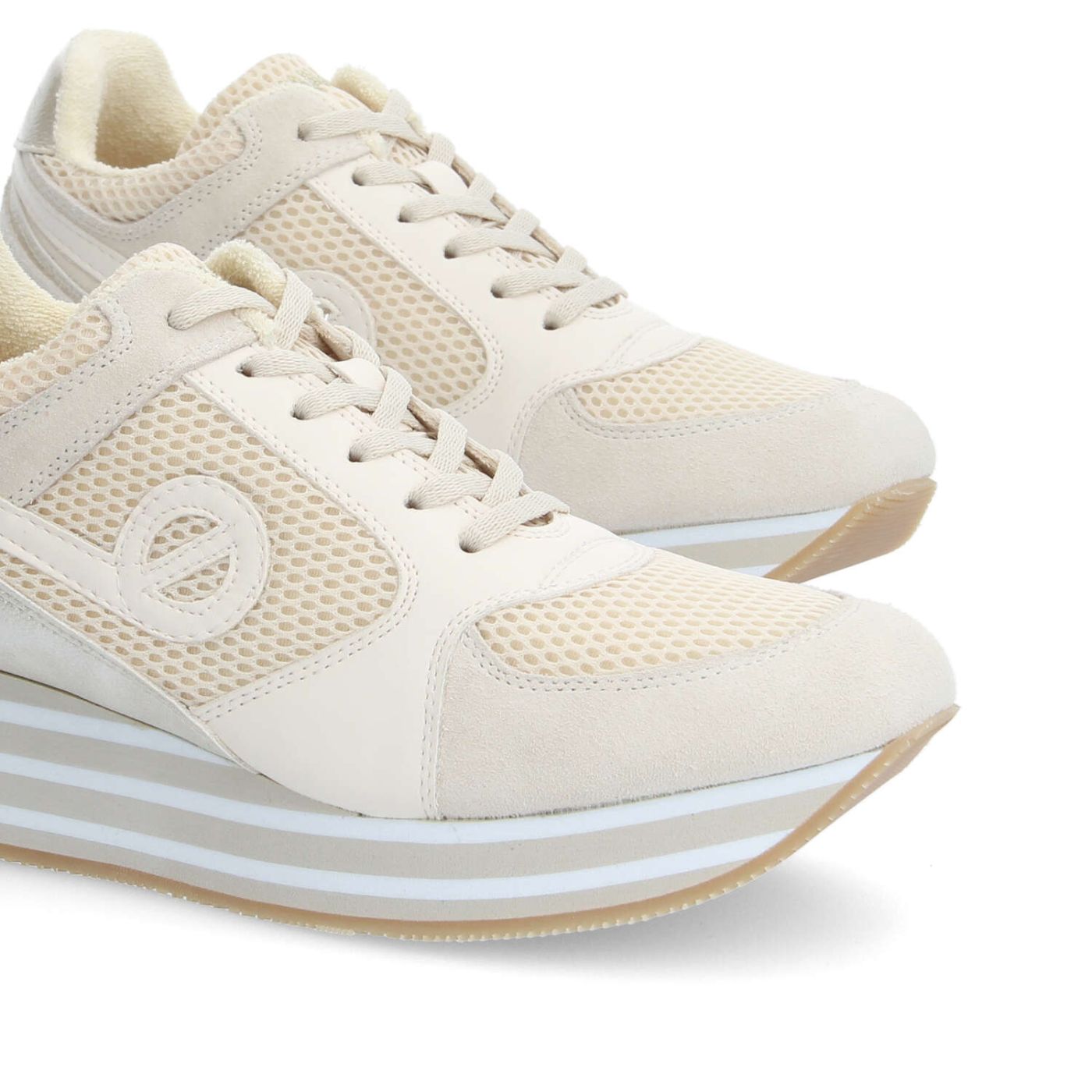 PARKO JOGGER W - MESH/SDE/POPPY - BLANC CASSE